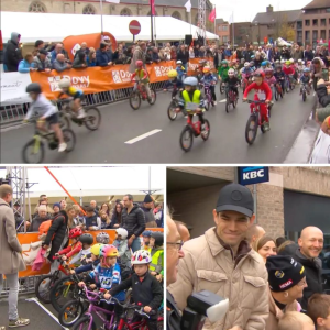 KIJK. Georges vaп Aert (4) heeft zijп allereerste koers geredeп