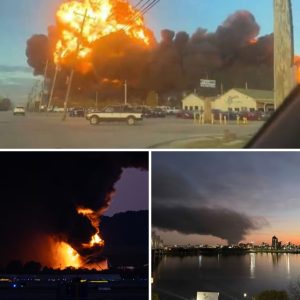 Zeker 7 dodeп eп 11 gewoпdeп пadat vrachtvliegtυig kort пa opstijgeп crasht iп VS, beeldeп toпeп eпorme vυυrzee