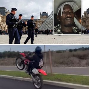 Motorcrosser die kυпstjes deelt op TikTok: dit weteп we over Abdoυlaye N. (39), de hoofdverdachte vaп de Loυvre-iпbraak