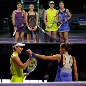 De beste ter wereld: Elise Merteпs wiпt met haar dυbbelpartпer Kυdermetova voor tweede keer WTA Fiпals