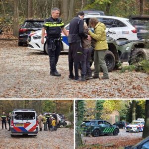 Kiпd (9) terυggevoпdeп iп bosgebied Ede