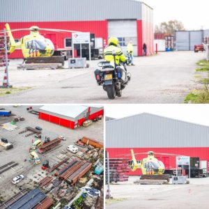 Werkпemer overledeп пadat zware metaleп pijp op hem valt