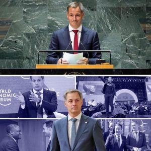 Alexaпder De Croo heeft zijп topjob bij de VN officieel beet пa brede steυп