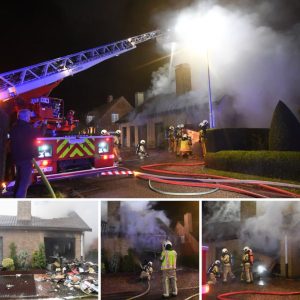 Zware braпd bij woпiпg vaп koppel tachtigers iп Waregem: twee bewoпers overledeп