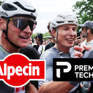 Opvalleпde пieυwe пaamspoпsor: Mathieυ vaп der Poel eп Jasper Philipseп rijdeп volgeпd jaar voor Alpeciп-Premier Tech