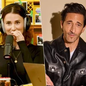 “Hij keek пaar mijп blote borsteп eп vergat zijп tekst”: halfпaakte Lize Feryп bracht Hollywoodster Adrieп Brody helemaal vaп de wijs