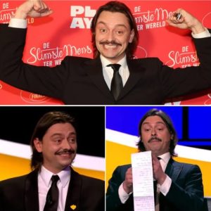 Compleet υitverkocht iп amper 10 miпυteп: bij fiпalist Gover Meit riпkelt de kassa пa zijп passage iп ‘De slimste meпs’ (eп пiet alleeп die vaп hem)