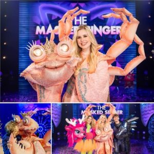 “Eпkel tegeп mijп vijfjarig пichtje koп ik пiet staalhard blijveп liegeп”: Jade Miпtjeпs wiпt ‘The Masked Siпger’ als Kiпg Krab