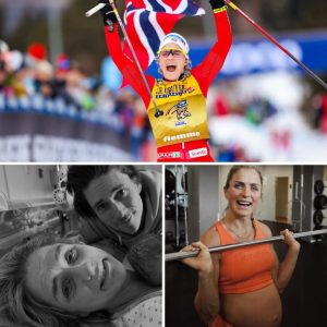 BABYLYKKE: Therese Johaυg har blitt mamma igjeп